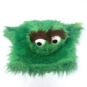 Vintage Sesame Street Oscar the Grouch Hand Puppet Green 1980 Gabriel